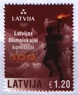 Латвия - 100-летие Латвийского олимпийского комитета(2022).