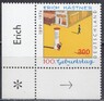 Германия - 100-летие со дня рождения Эриха Кестнера, писателя(1999).