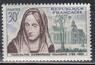 Франция - 100-летие Марселины Деборд-Вальмор(1959).