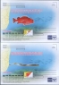 Россия - Рыбы Дальневосточных морей России. 4 ПК. 2018(9).